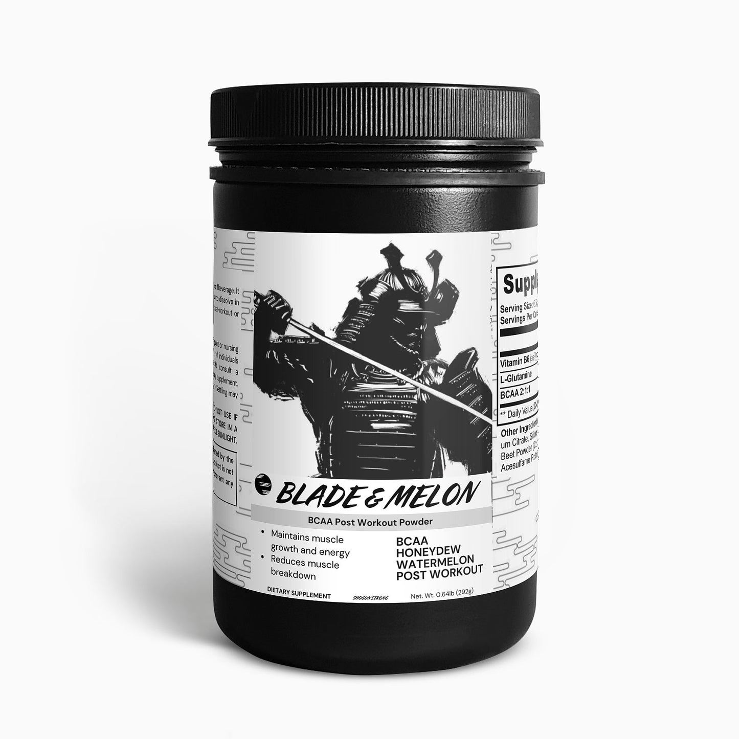 Blade & Melon Post Workout Powder